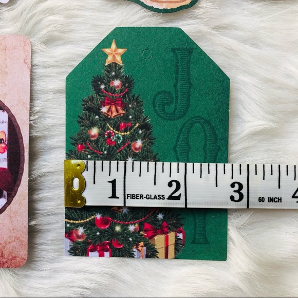 Classic Vintage Christmas Ephemera Tags 11 pc - Picture 10 of 16